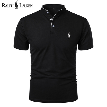 Ralph Lauren™ Hedendaagse polo met mandarijnkraag