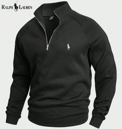 Ralph Lauren® katoenen trui met halve rits