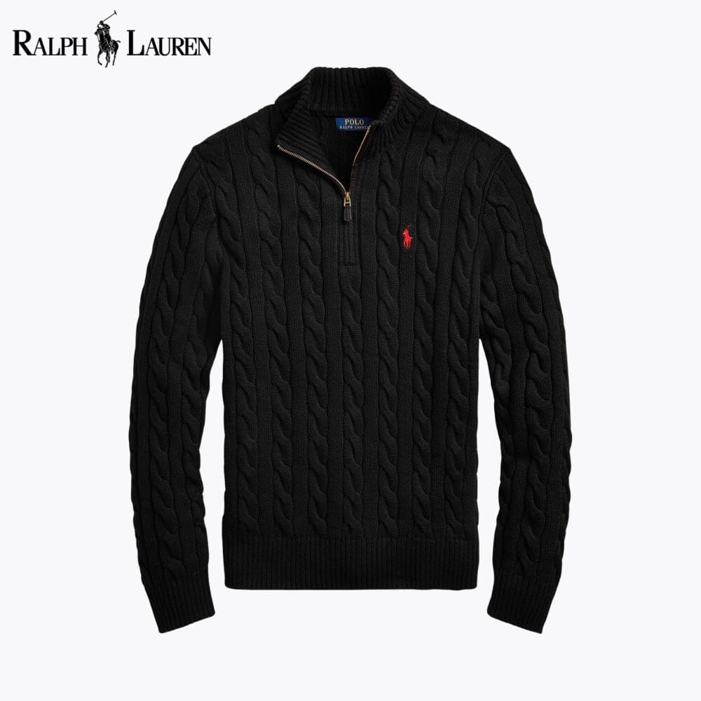 R&L Valemont™ gebreide trui met kwartrits
